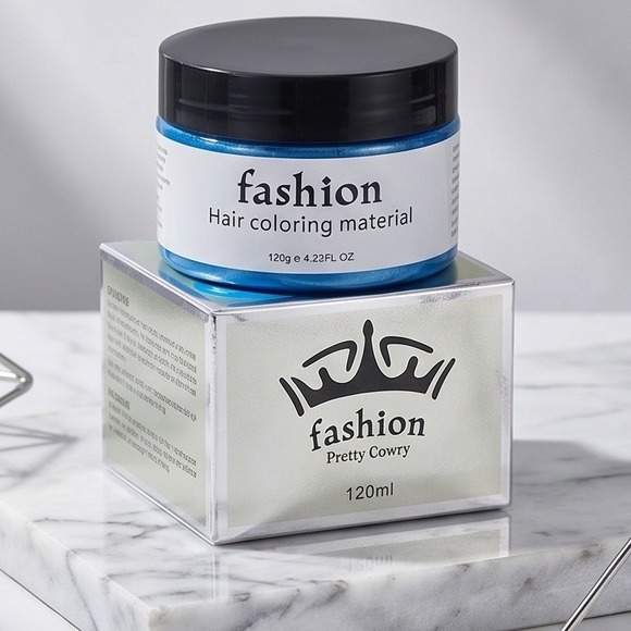 Pretty Cowry Other - Fashion Hair Coloring Material Pretty Cowry Blue One-Time Color 120g NIB‎